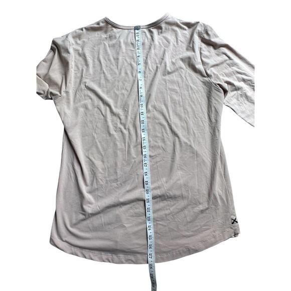 CUTS Long Sleeve Crew Curve-Hem Tee Shirt Sandstone Men’s Size Large - Picture 6 of 6